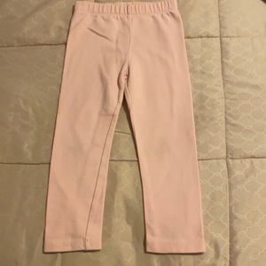 Baby Gap light pink leggings